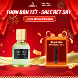 Nước hoa Amited Gold N1