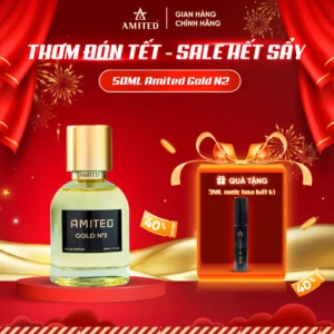 Nước hoa Amited Gold N2