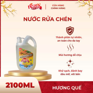 NƯỚC RỬA CHÉN REXXY – SẠCH BÁT ĐĨA, AN TOÀN CHO CẢ NHÀ!